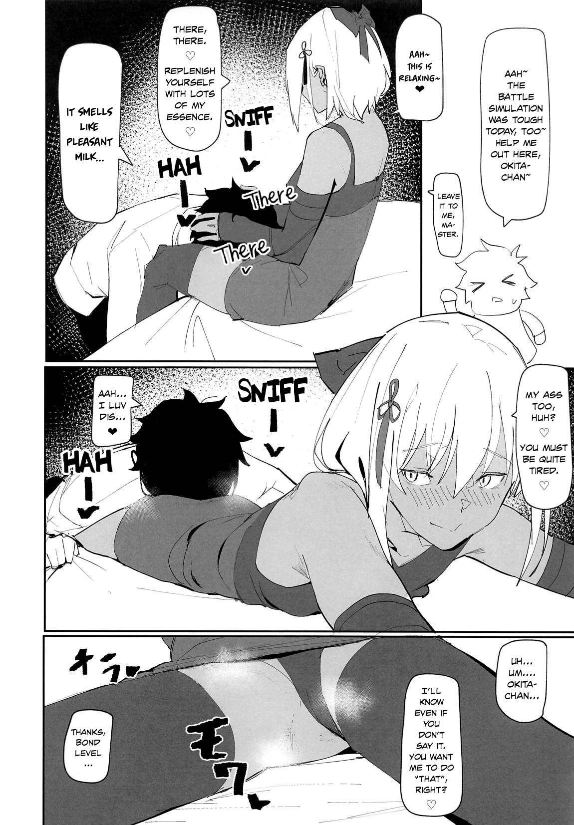 Hentai Manga Comic-Okita-chan Will Do Anything for Me-Read-13